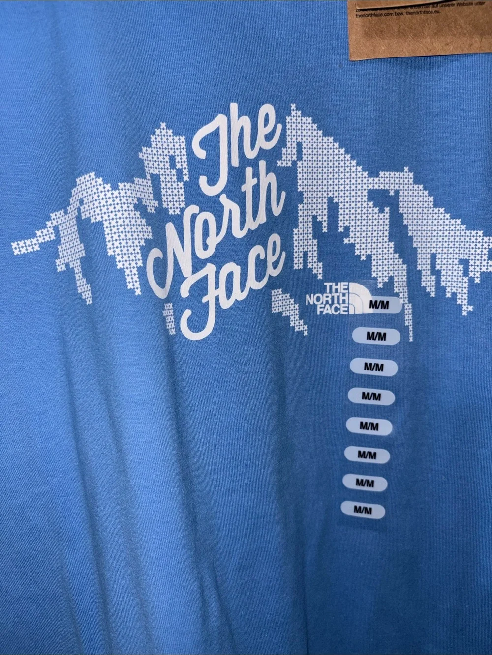 The North Face Women’s Marina Blue Graphic Tee Size M - New - Picture 4 of 9